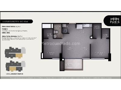 Apartamento en venta en Alto De Las Flores, Sabaneta · foto 20 de 20