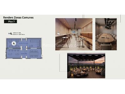 Apartaestudio en venta en Chico, Bogotá, 18 m² · foto 9 de 20