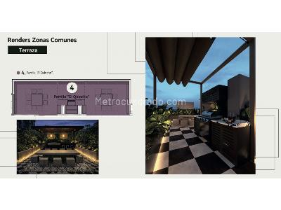 Apartaestudio en venta en Chico, Bogotá, 18 m² · foto 11 de 20