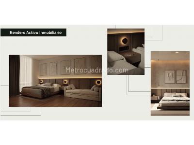 Apartaestudio en venta en Chico, Bogotá, 18 m² · foto 14 de 20