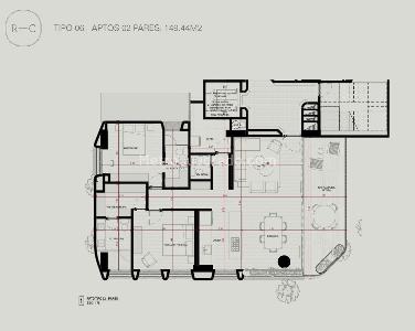 Apartamento de 2 alcobas en venta en Poblado Loma De Alejandria, Medellín, 149 m² · foto 8 de 8