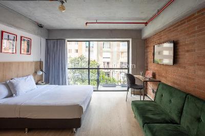 Apartaestudio en venta en Distrito San Ignacio, Medellín, 34 m² · foto 2 de 8
