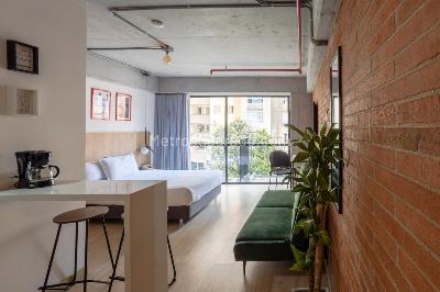 Apartaestudio en venta en Distrito San Ignacio, Medellín, 34 m² · foto 4 de 8