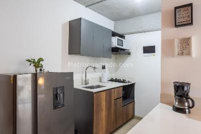Apartaestudio en venta en Distrito San Ignacio, Medellín, 34 m² · foto 3 de 8