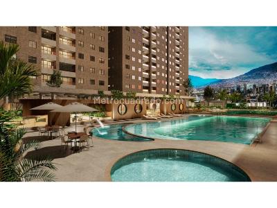 Apartamento de 3 alcobas en venta en Ciudad Peldar, Envigado, 62 m² · foto 3 de 9