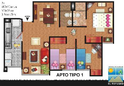 Apartamento de 3 alcobas en venta en Villas Del Norte, Tunja, 57 m² · foto 9 de 9