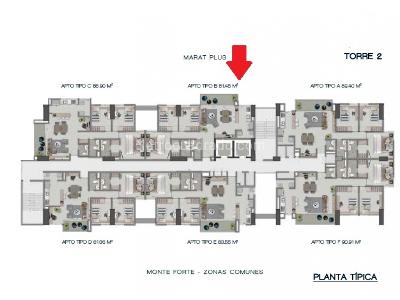 Apartamento de 3 alcobas en venta en Las Lomitas, Sabaneta, 81 m² · foto 5 de 13