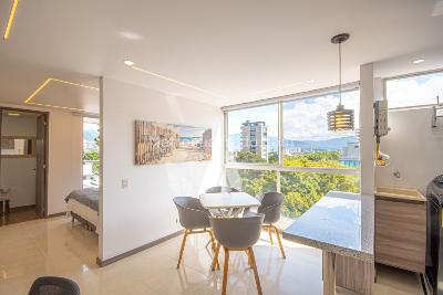 Apartamento de 1 alcoba en venta en El Poblado, Medellín, 32 m² · foto 2 de 11