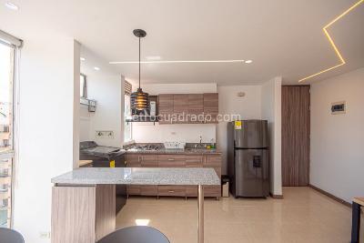 Apartamento de 1 alcoba en venta en El Poblado, Medellín, 32 m² · foto 5 de 11
