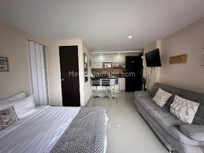 Apartamento de 1 alcoba en arriendo en El Poblado, Medellín, 35 m² · foto 2 de 13