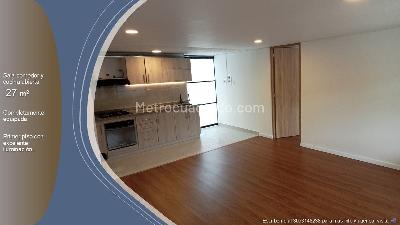 Apartamento de 1 alcoba en arriendo en Reserva Chico, Bogotá, 12 m² · foto 9 de 12