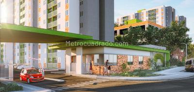 Apartamento de 2 alcobas en venta en Q. La Iglesia, Bucaramanga, 45 m² · foto 2 de 5