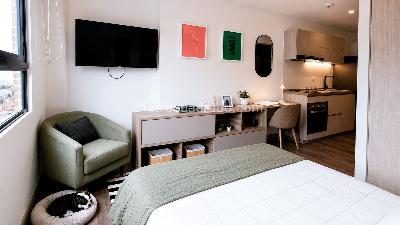 Apartamento de 1 alcoba en arriendo en Chapinero, Bogotá, 36 m² · foto 2 de 20