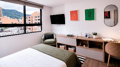 Apartamento de 1 alcoba en arriendo en Chapinero, Bogotá, 36 m² · foto 6 de 20
