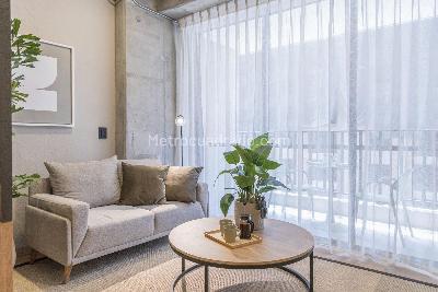 Apartaestudio en arriendo en Ciudad Del Rio, Medellín, 32 m² · foto 2 de 17
