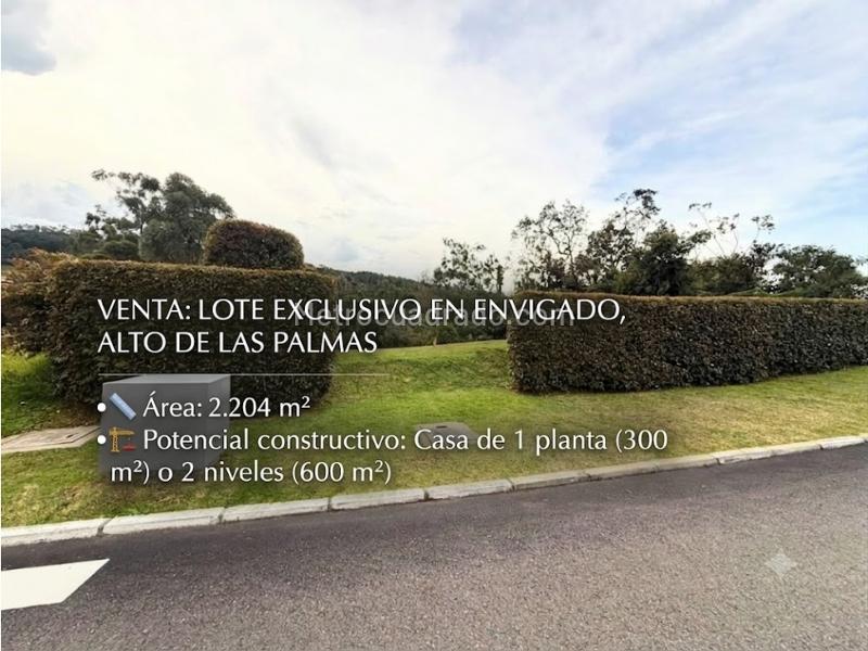 Lote en Venta, Alto Palmas La Acuarela, Envigado - Vista 2