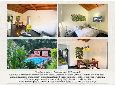 Apartamento de 3 alcobas en venta en Envigado El Esmeraldal, Envigado, 60 m² · foto 18 de 20