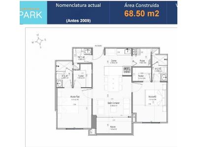 Apartamento de 2 alcobas en venta en Campo Amor, Medellín, 68 m² · foto 6 de 13