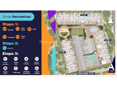 Apartamento de 2 alcobas en venta en Campo Amor, Medellín, 68 m² · foto 7 de 13