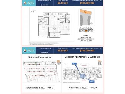 Apartamento de 2 alcobas en venta en Campo Amor, Medellín, 68 m² · foto 9 de 13