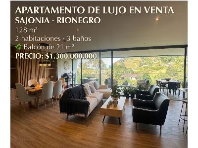 Apartamento de 2 alcobas en venta en Rionegro Sajonia, Rionegro, 128 m² · foto 1 de 19