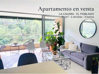 Apartamento de 2 alcobas en venta en Poblado La Calera, Medellín, 94 m² · foto 1 de 16