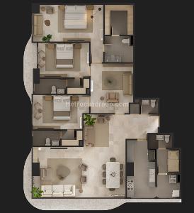 Apartamento de 3 alcobas en venta en Villa Country, Barranquilla, 174 m² · foto 7 de 7