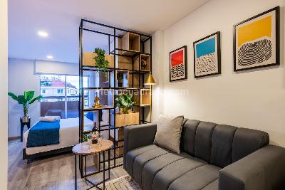 Apartaestudio en arriendo en La Cabrera, Bogotá · foto 3 de 9