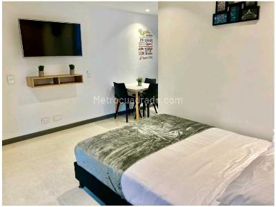 Apartaestudio en venta en El Poblado, Medellín, 38 m² · foto 4 de 9