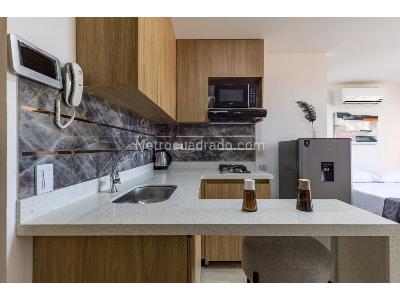 Apartamento de 1 alcoba en venta en Belen Rosales, Medellín, 28 m² · foto 2 de 16