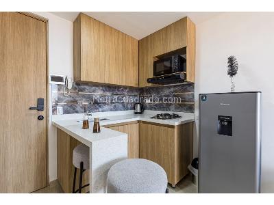Apartamento de 1 alcoba en venta en Belen Rosales, Medellín, 28 m² · foto 3 de 16