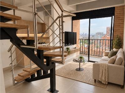 Apartaestudio en venta en Entre Amigos, Sabaneta, 57 m² · foto 3 de 12