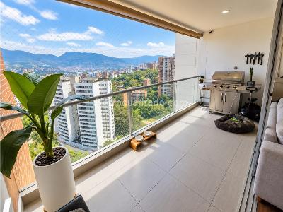 Apartamento de 3 alcobas en venta en Loma Del Esmeraldal, Envigado, 100 m² · foto 4 de 12