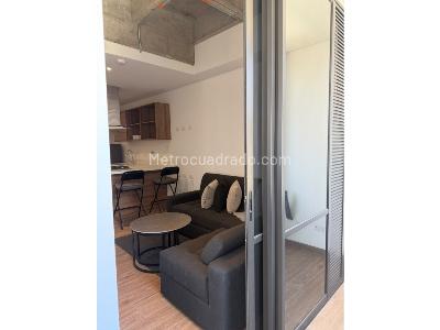 Apartaestudio en arriendo en Ciudad Del Rio, Medellín, 53 m² · foto 2 de 6