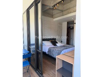 Apartaestudio en arriendo en Ciudad Del Rio, Medellín, 53 m² · foto 5 de 6
