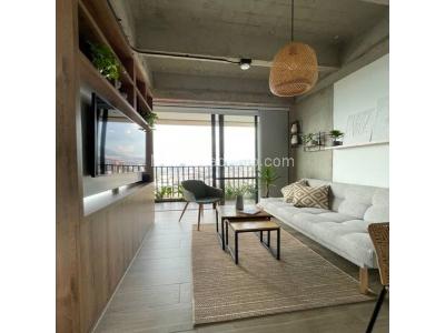 Apartaestudio en arriendo en Ciudad Del Rio, Medellín, 50 m² · foto 4 de 10