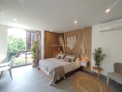 Apartamento en arriendo en Provenza, Medellín, 36 m² · foto 4 de 13