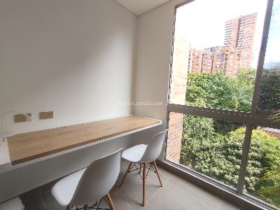 Apartamento en arriendo en Provenza, Medellín, 36 m² · foto 11 de 13