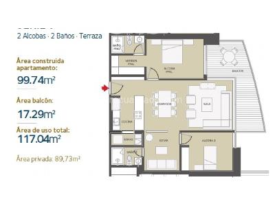 Apartamento en venta en Bello Horizonte, Santa Marta · foto 20 de 20