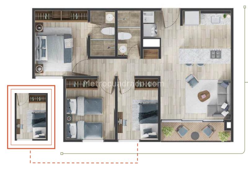 Piso – Armenia, Quimbaya - Vista 2