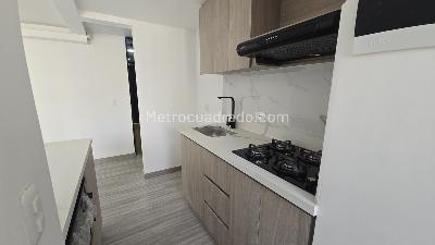 Apartamento de 2 alcobas en arriendo en Cuatro Esquinas, Rionegro, 54 m² · foto 4 de 16