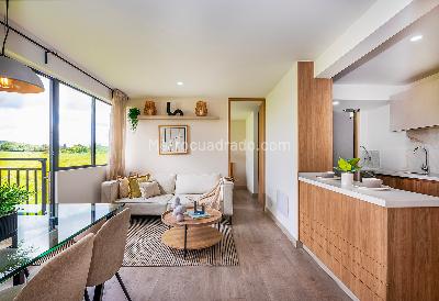 Apartamento de 2 alcobas en venta en Lagos De Torca, Bogotá, 46 m² · foto 2 de 19