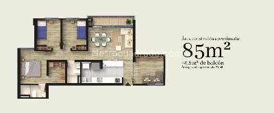 Apartamento de 3 alcobas en venta en Lagos De Torca, Bogotá, 72 m² · foto 10 de 10