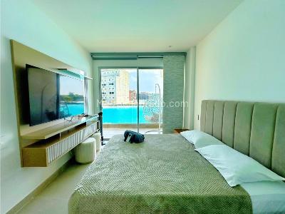 Apartamento de 2 alcobas en venta en Bahia Kristal, Cartagena, 78 m² · foto 9 de 15