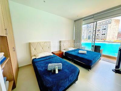 Apartamento de 2 alcobas en venta en Bahia Kristal, Cartagena, 78 m² · foto 10 de 15