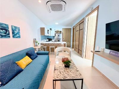 Apartamento de 1 alcoba en venta en Bahia Kristal, Cartagena, 48 m² · foto 5 de 14