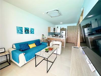 Apartamento de 1 alcoba en venta en Bahia Kristal, Cartagena, 48 m² · foto 6 de 14