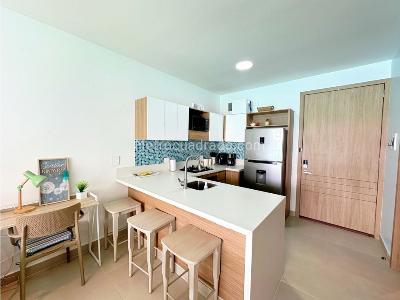 Apartamento de 1 alcoba en venta en Bahia Kristal, Cartagena, 48 m² · foto 9 de 14