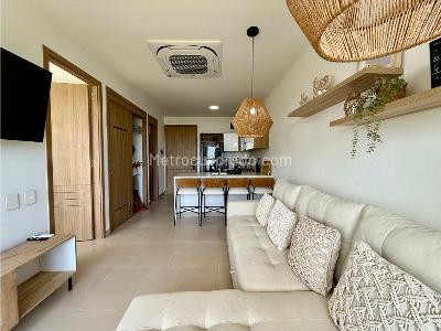 Apartamento de 1 alcoba en venta en Bahia Kristal, Cartagena, 48 m² · foto 2 de 14