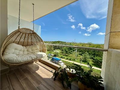 Apartamento de 1 alcoba en venta en Bahia Kristal, Cartagena, 48 m² · foto 7 de 14